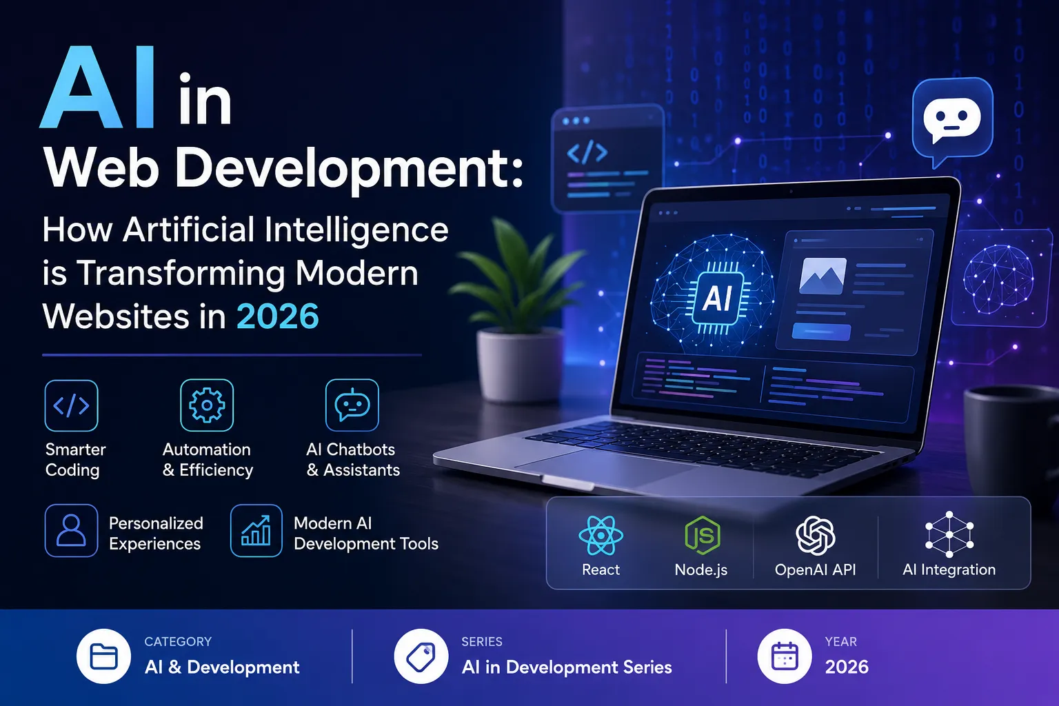 AI in Web Development: How Artificial Intelligence is Transforming Modern Websites in 2026