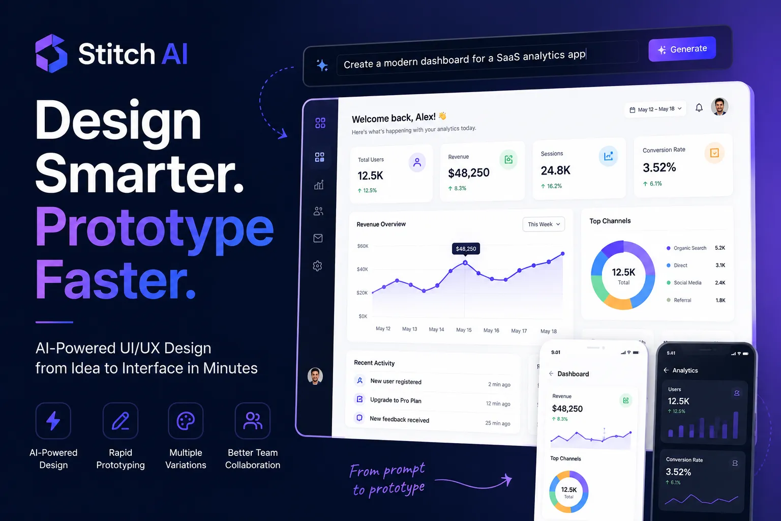 Stitch AI: The AI Tool That Makes UI/UX Design Faster and Smarter